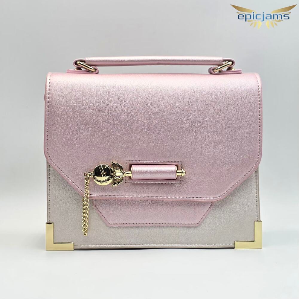 Loungefly Sailor Moon Moon Scepter Latch Crossbody Handbag New